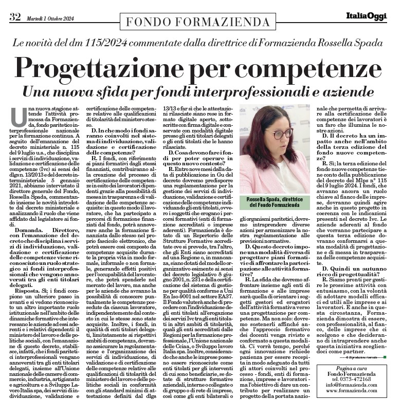 Progettazione per competenze